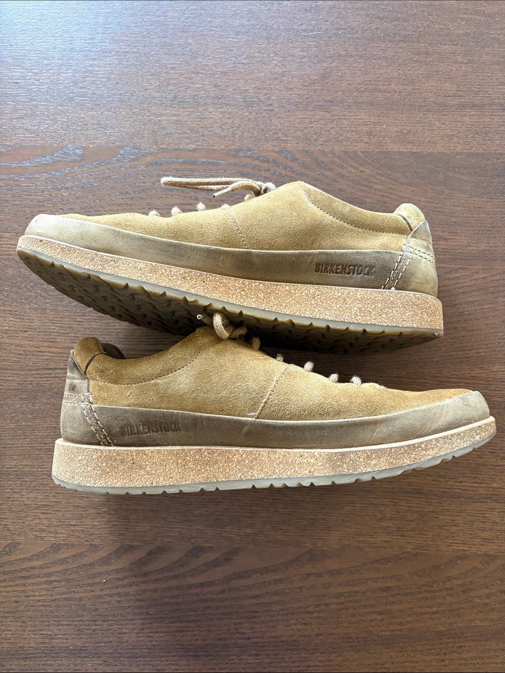 BIRKENSTOCK - Men’s Honnef Low Suede Sneakers - Tea Color